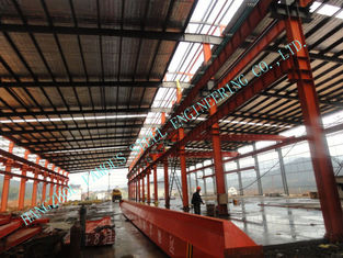중국 의복 ASTM 강철 프레임 건물, 조립식 가옥 82 x 100 가벼운 산업 강철 작업장 협력 업체