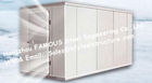 중국 냉장고 단위 찬 방에 있는 조립식 도보 및 가금류를 위한 금속 Camlock 패널과 가진 더 차가운 상자에 있는 도보 공장