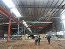 중국 60 x 102의 경량 산업 강철 빌딩 ASTM 기준 75MM 샌드위치 위원회 공장