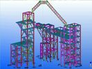 중국 , 제동 구조상 기술 설계 용접, 강철 구조물 선발 계약자 공장