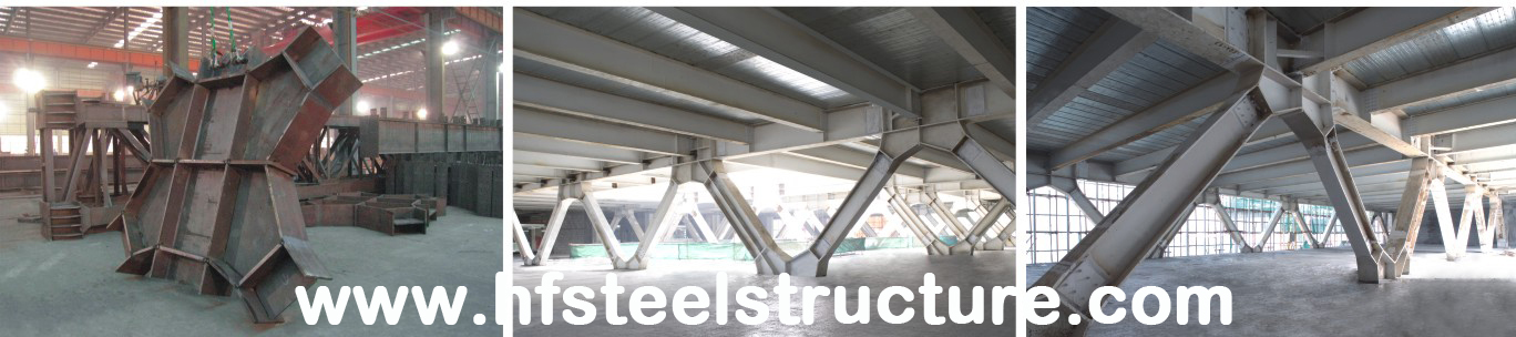 냉각 압연된 강철을 가진 조립식으로 만들어진 모듈 Designe에 의하여 직류 전기를 통하는 상업적인 강철 건물