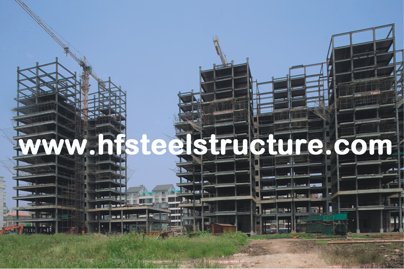산업 조립식으로 만들어진 강철 구조 조립식 건물, 다층 강철 건물